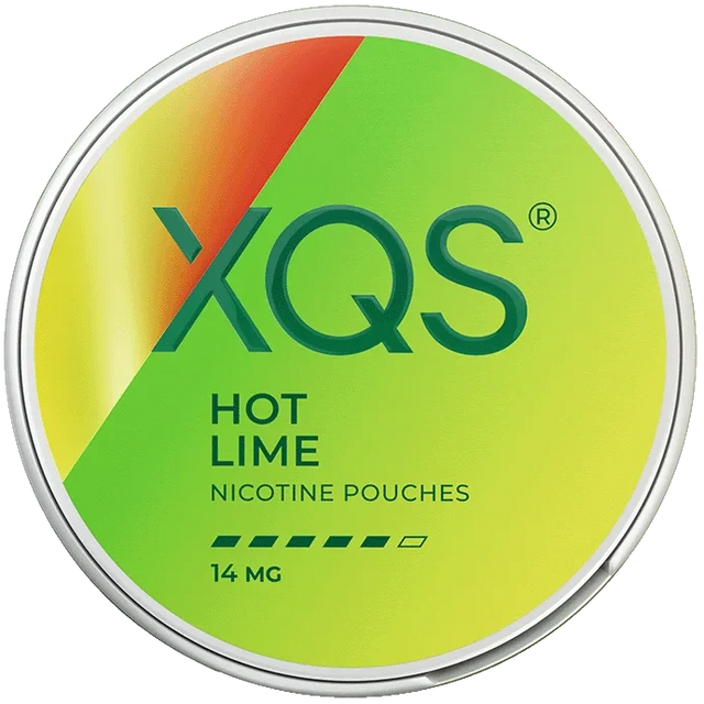XQS Hot Lime-Nicotine Pouches-snusbox.eu