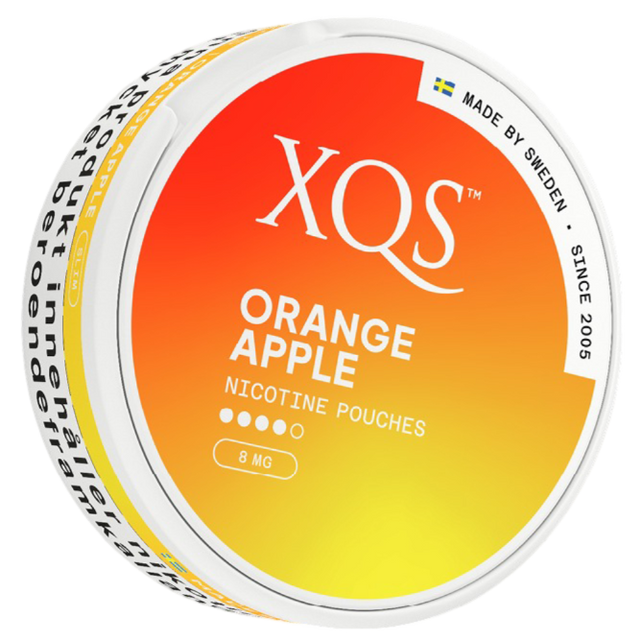 XQS Orange Apple Strong – Snusbox