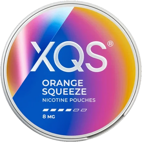 XQS Orange Squeeze 8MG-Nicotine Pouches-SnusBox