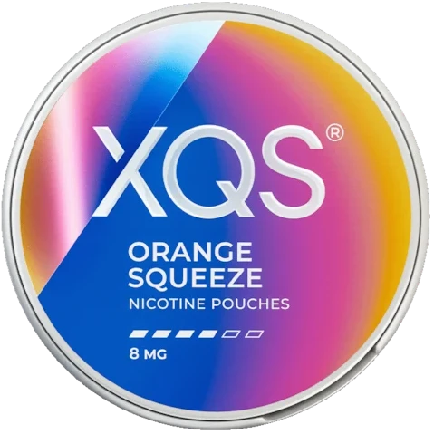 XQS Orange Squeeze 8MG-Nicotine Pouches-SnusBox