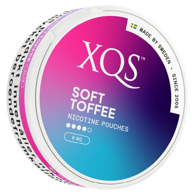 XQS Soft Toffee Strong – Snusbox