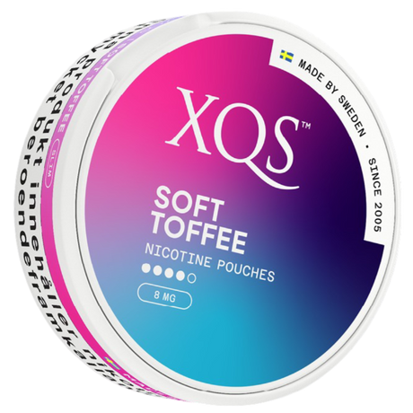 XQS Soft Toffee Strong – Snusbox