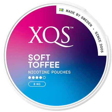XQS Soft Toffee Strong – Snusbox