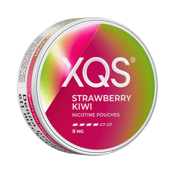 XQS Strawberry Kiwi 8MG-Nicotine Pouches-SnusBox