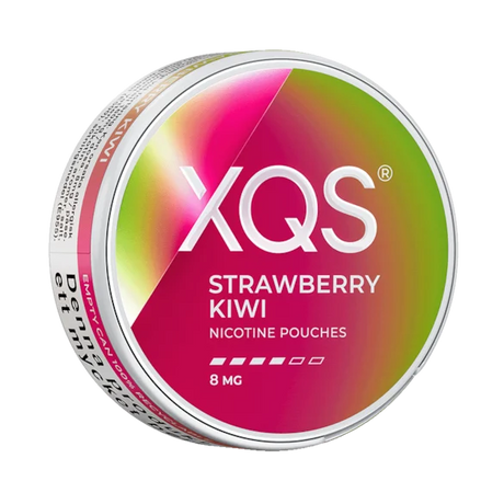 XQS Strawberry Kiwi 8MG-Nicotine Pouches-SnusBox