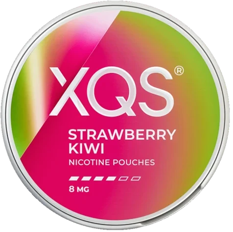 XQS Strawberry Kiwi 8MG-Nicotine Pouches-SnusBox