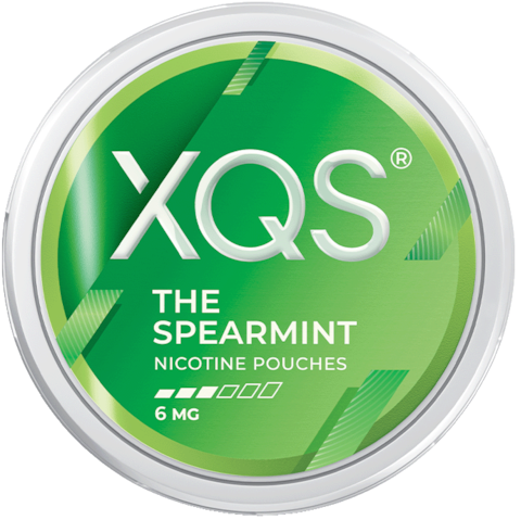 XQS The Spearmint 6MG-Nicotine Pouches-SnusBox
