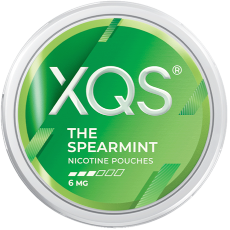 XQS The Spearmint 6MG-Nicotine Pouches-SnusBox