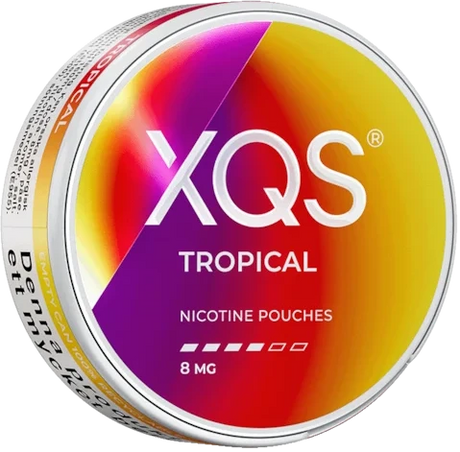 XQS Tropical 8MG-Nicotine Pouches-SnusBox