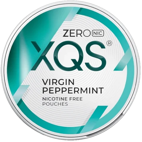 XQS Virgin Peppermint Zero-Nicotine Free-SnusBox