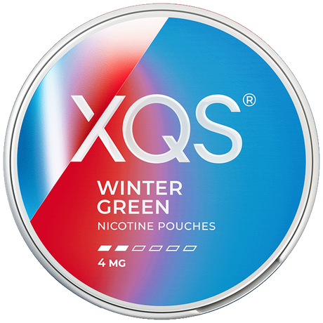XQS Wintergreen 4mg-Nicotine Pouches-snusbox.eu