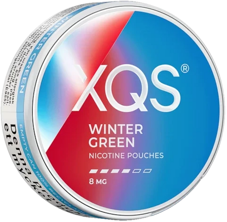XQS Wintergreen Strong-Nicotine Pouches-SnusBox