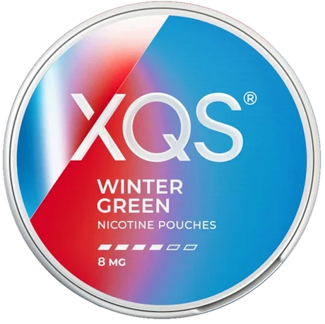 XQS Wintergreen Strong-Nicotine Pouches-SnusBox