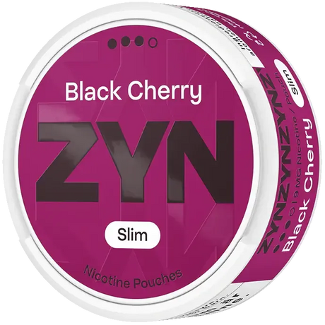 ZYN Black Cherry Slim S3-Nicotine Pouches-SnusBox