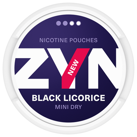 ZYN Black Licorice Mini S2 – Snusbox