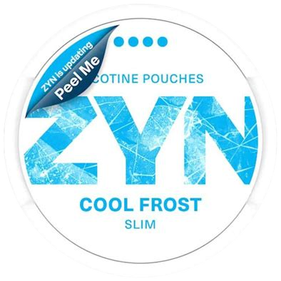 ZYN Cool Frost Slim S4 EXPIRED-Nicotine Pouches-Snusbox.eu
