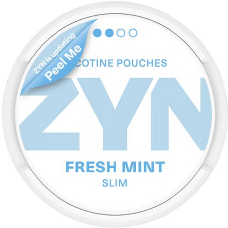ZYN Fresh Mint Slim S2 EXPIRED-Nicotine Pouches-Snusbox.eu