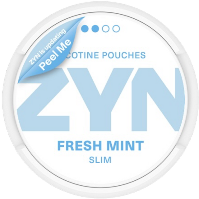 ZYN Fresh Mint Slim S2 EXPIRED-Nicotine Pouches-Snusbox.eu