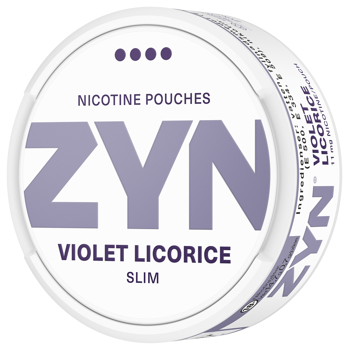 ZYN Violet Licorice Slim S4 – Snusbox