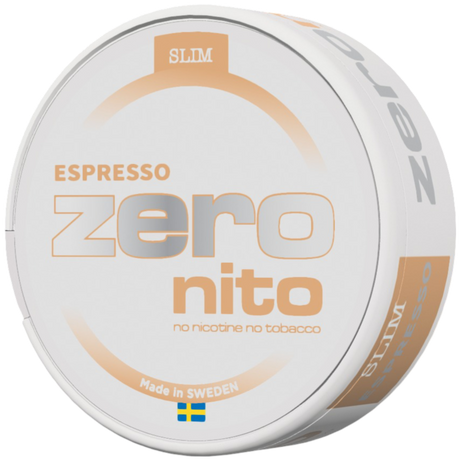 Zeronito Espresso Slim – Snusbox