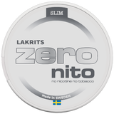 Zeronito Lakrits Slim – Snusbox