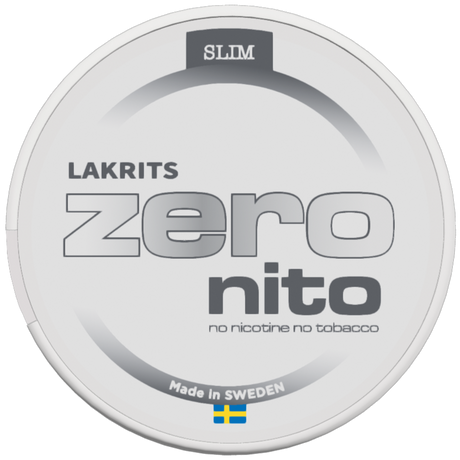 Zeronito Lakrits Slim – Snusbox