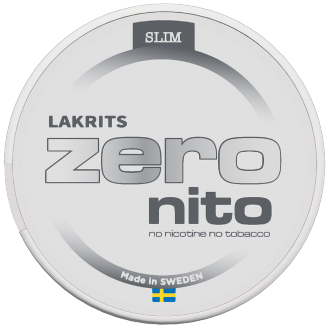 Zeronito Lakrits Slim – Snusbox