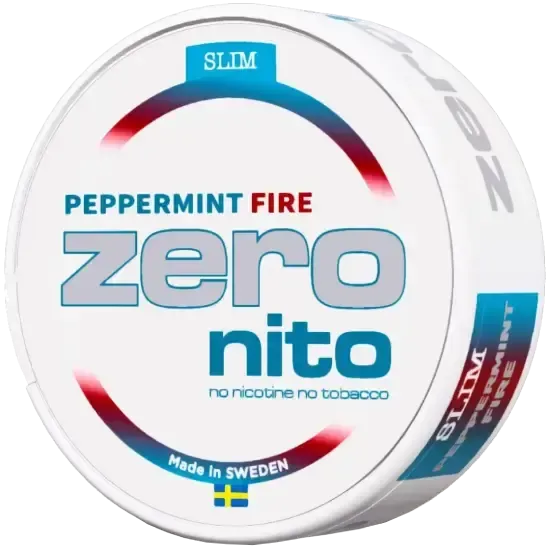Zeronito Peppermint Fire-Nicotine free-SnusBox