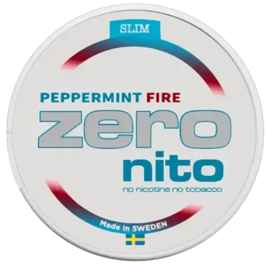 Zeronito Peppermint Fire-Nicotine free-SnusBox