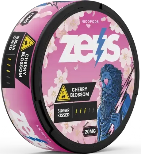 Zeus Cherry Blossom Strong-Nicotine Pouches-SnusBox