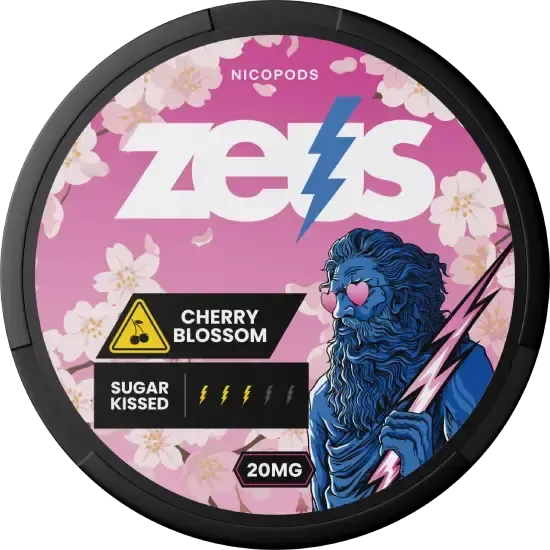 Zeus Cherry Blossom Strong-Nicotine Pouches-SnusBox
