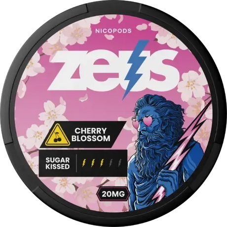 Zeus Cherry Blossom Strong-Nicotine Pouches-SnusBox