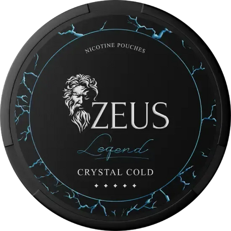 Zeus Legend Crystal Cold Mighty Strong-Nicotine Pouches-SnusBox