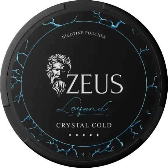 Zeus Legend Crystal Cold Mighty Strong-Nicotine Pouches-SnusBox