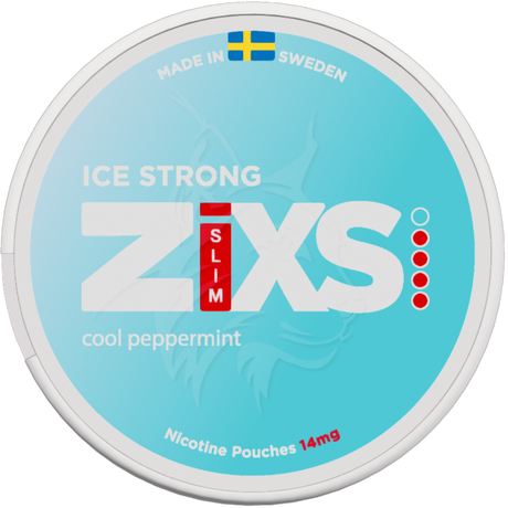 Zixs Ice Strong Slim – Snusbox