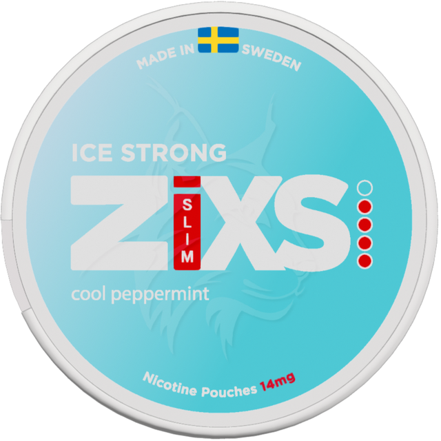 Zixs Ice Strong Slim – Snusbox