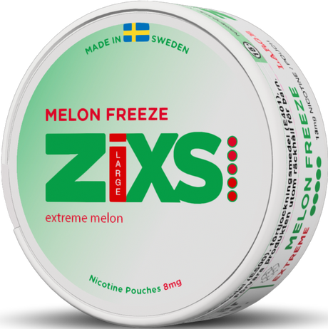 Zixs Melon Freeze-Nicotine Pouches-SnusBox