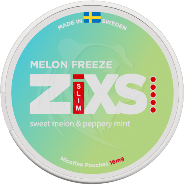 Zixs Melon Freeze Slim – Snusbox