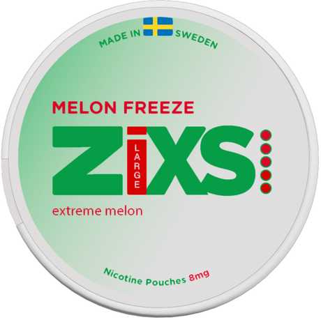 Zixs Melon Freeze-Nicotine Pouches-SnusBox