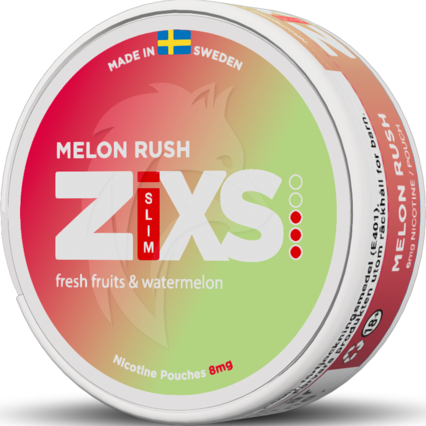 Zixs Melon Rush Slim – Snusbox