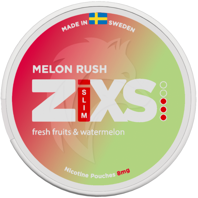 Zixs Melon Rush Slim – Snusbox