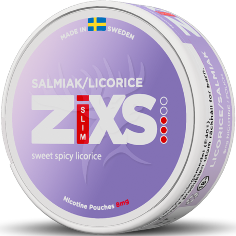 Zixs Salmiak Slim – Snusbox