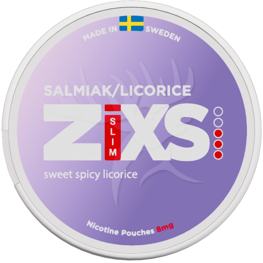 Zixs Salmiak Slim – Snusbox