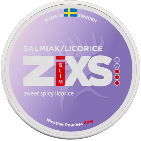 Zixs Salmiak Slim – Snusbox