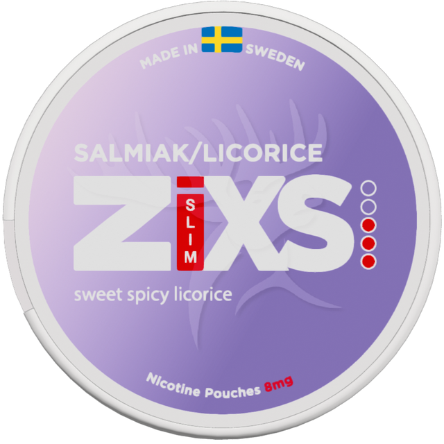 Zixs Salmiak Slim – Snusbox