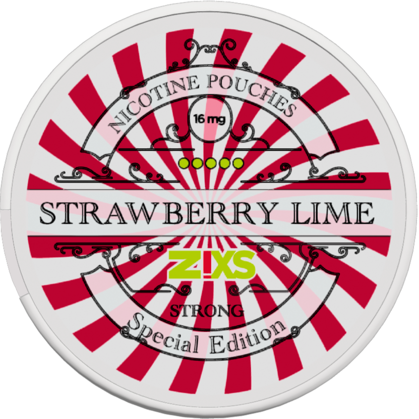 Zixs Strawberry Lime Slim – Snusbox