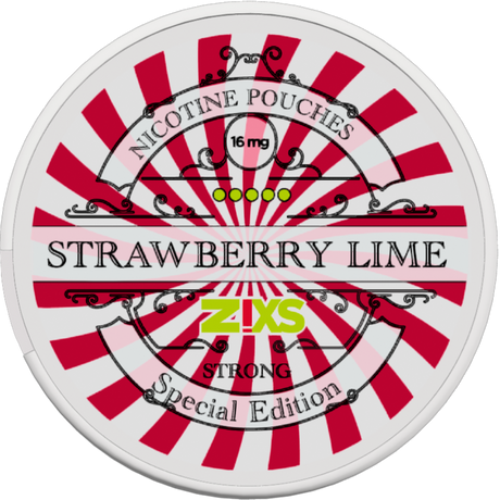 Zixs Strawberry Lime Slim – Snusbox