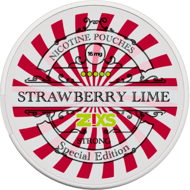 Zixs Strawberry Lime Slim – Snusbox