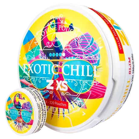 Z!xs Exotic Chilli Jumbo Can-Nicotine Pouches-SnusBox