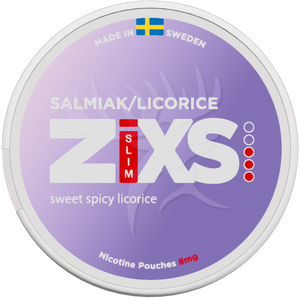 Z!xs Salmiak/licorice Slim